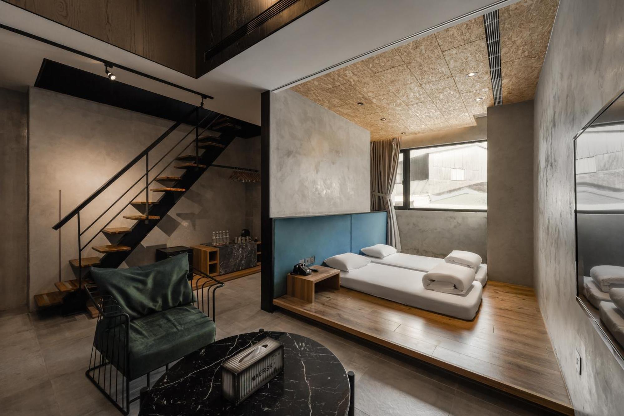 Hotel Leisure 台南行旅-巷弄潮旅 Tainan Exterior foto